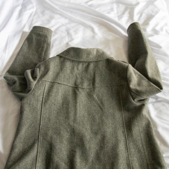 Old Navy XXL Pea Coat Grey - Picture 8 of 11